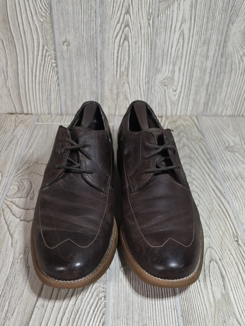 Mark Nason Lounge Vallejo 71965 Oxford Wingtip Leather Shoes Mens Size 10